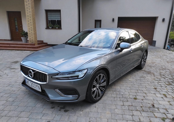 Volvo S60 cena 104900 przebieg: 163400, rok produkcji 2020 z Nowogród małe 191